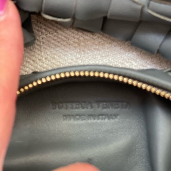 COPY - Bottega Veneta Jodie Hobo Bag Mini Gray Leather - Picture 3 of 6